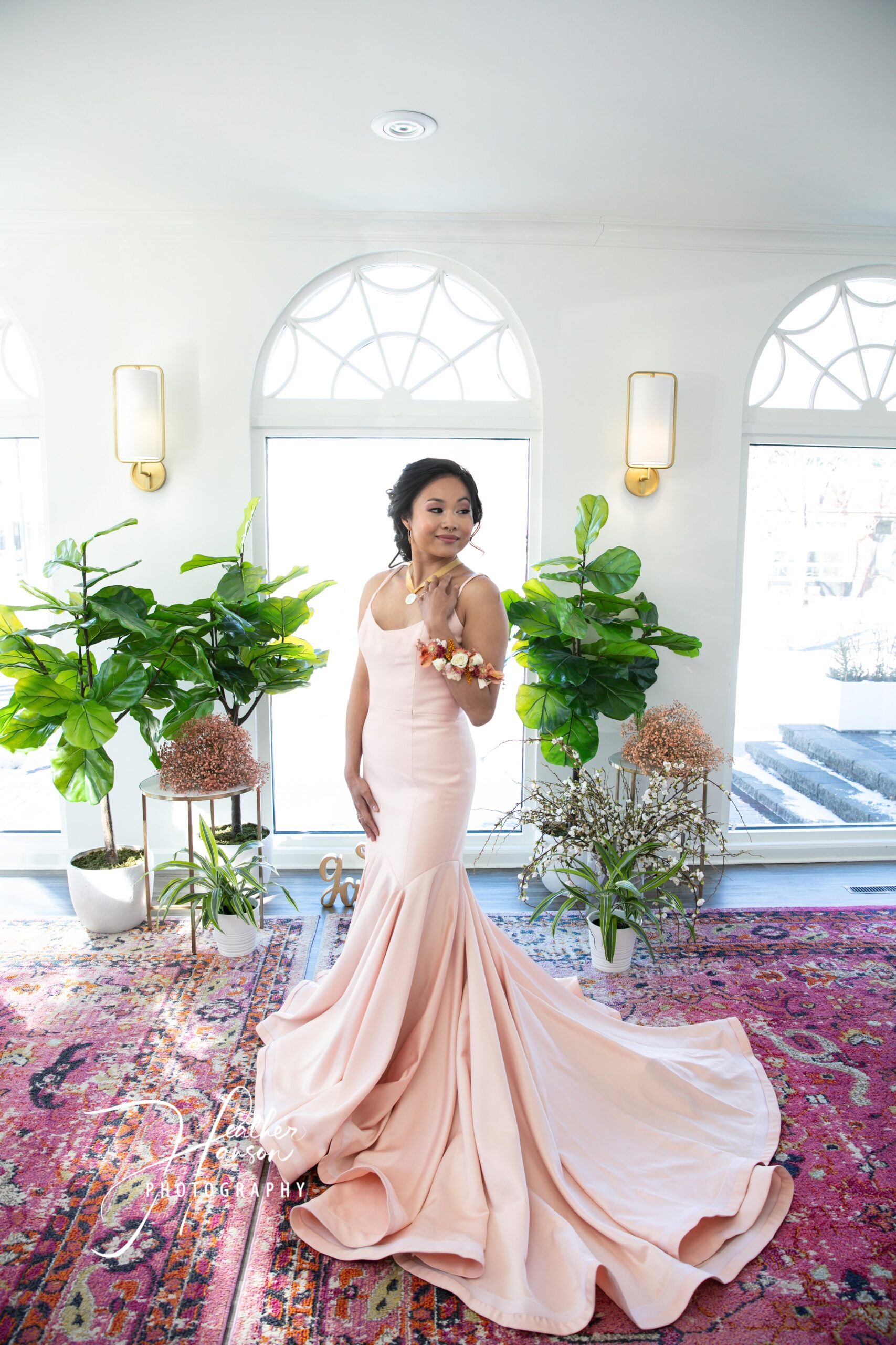 Couture Wedding Gown Tara LaTour Harriet Place Minneapolis Pink.JPG